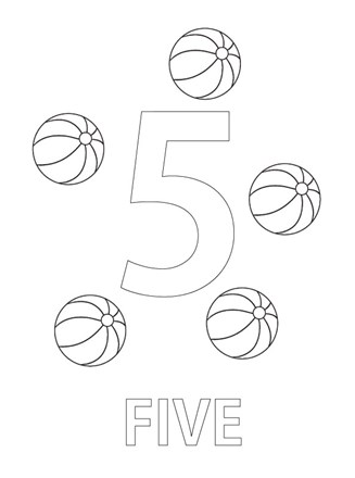 199 Beach Ball Coloring Pages Free Printable 155