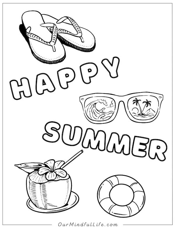 199 Beach Ball Coloring Pages Free Printable 160