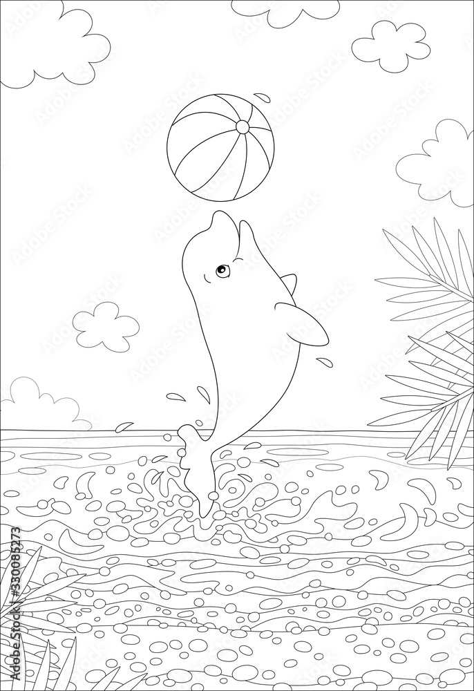 199 Beach Ball Coloring Pages Free Printable 161