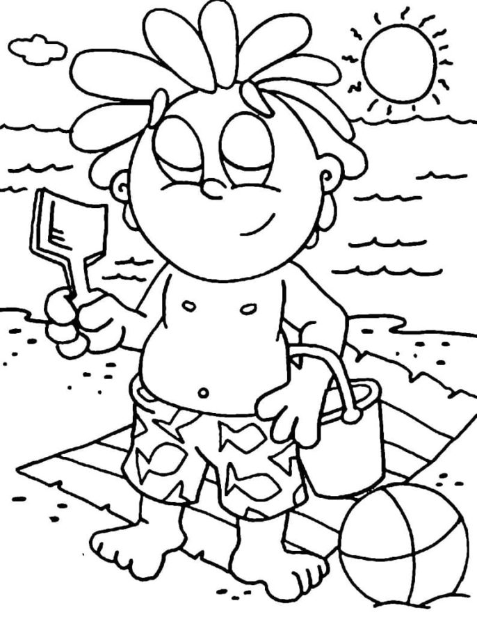 199 Beach Ball Coloring Pages Free Printable 180