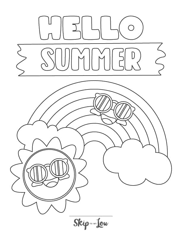 199 Beach Ball Coloring Pages Free Printable 198