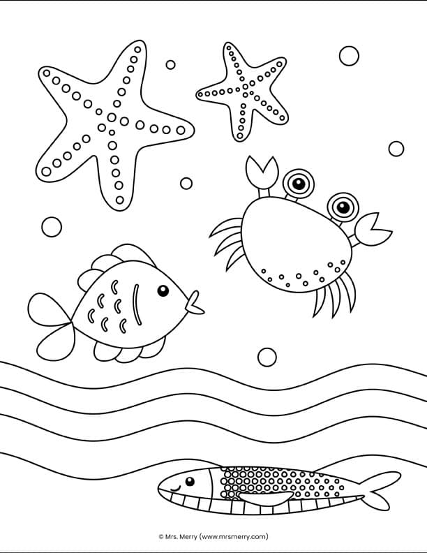 199 Beach Ball Coloring Pages Free Printable 25