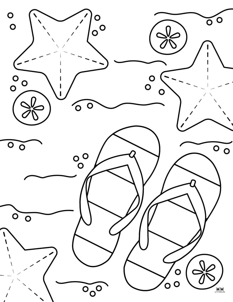 199 Beach Ball Coloring Pages Free Printable 28