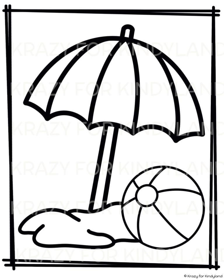 199 Beach Ball Coloring Pages Free Printable 32