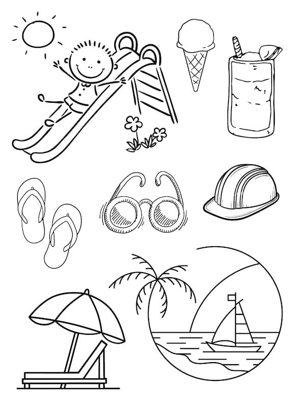 199 Beach Ball Coloring Pages Free Printable 4