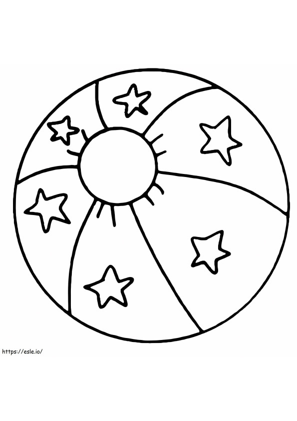 199 Beach Ball Coloring Pages Free Printable 68