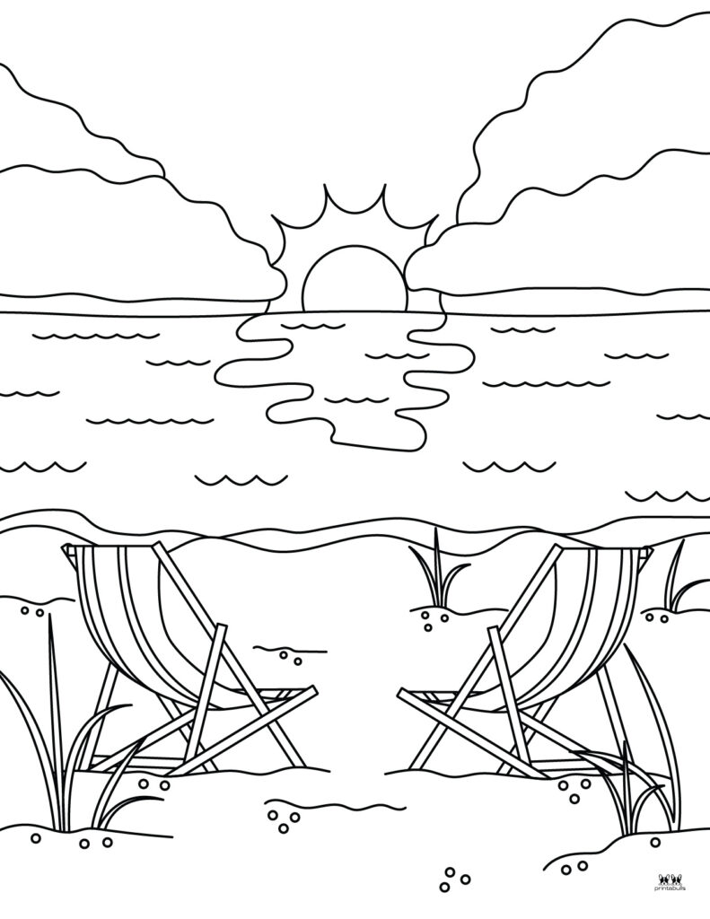 199 Beach Ball Coloring Pages Free Printable 69