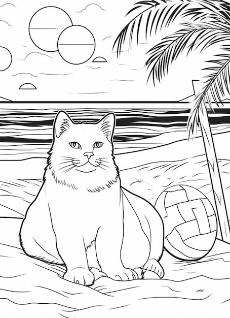 199 Beach Ball Coloring Pages Free Printable 73