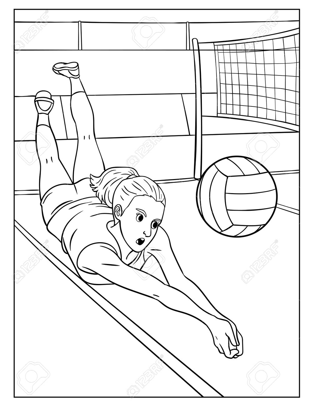 199 Beach Ball Coloring Pages Free Printable 85