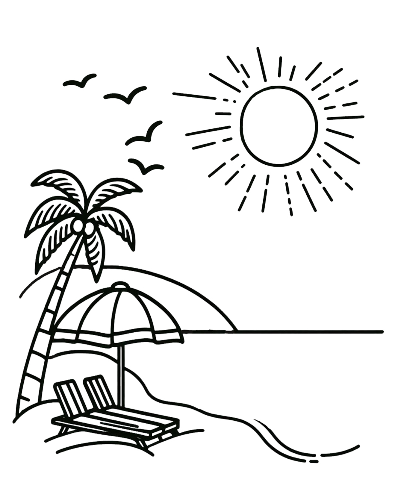 199 Beach Ball Coloring Pages Free Printable 87