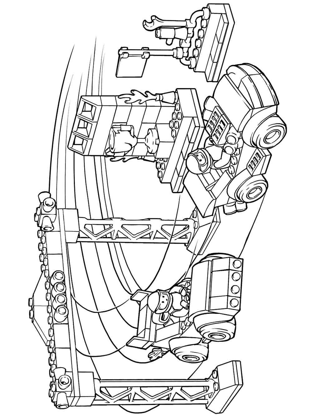 85 Lego Coloring Page Ideas: Building Block Fun 1