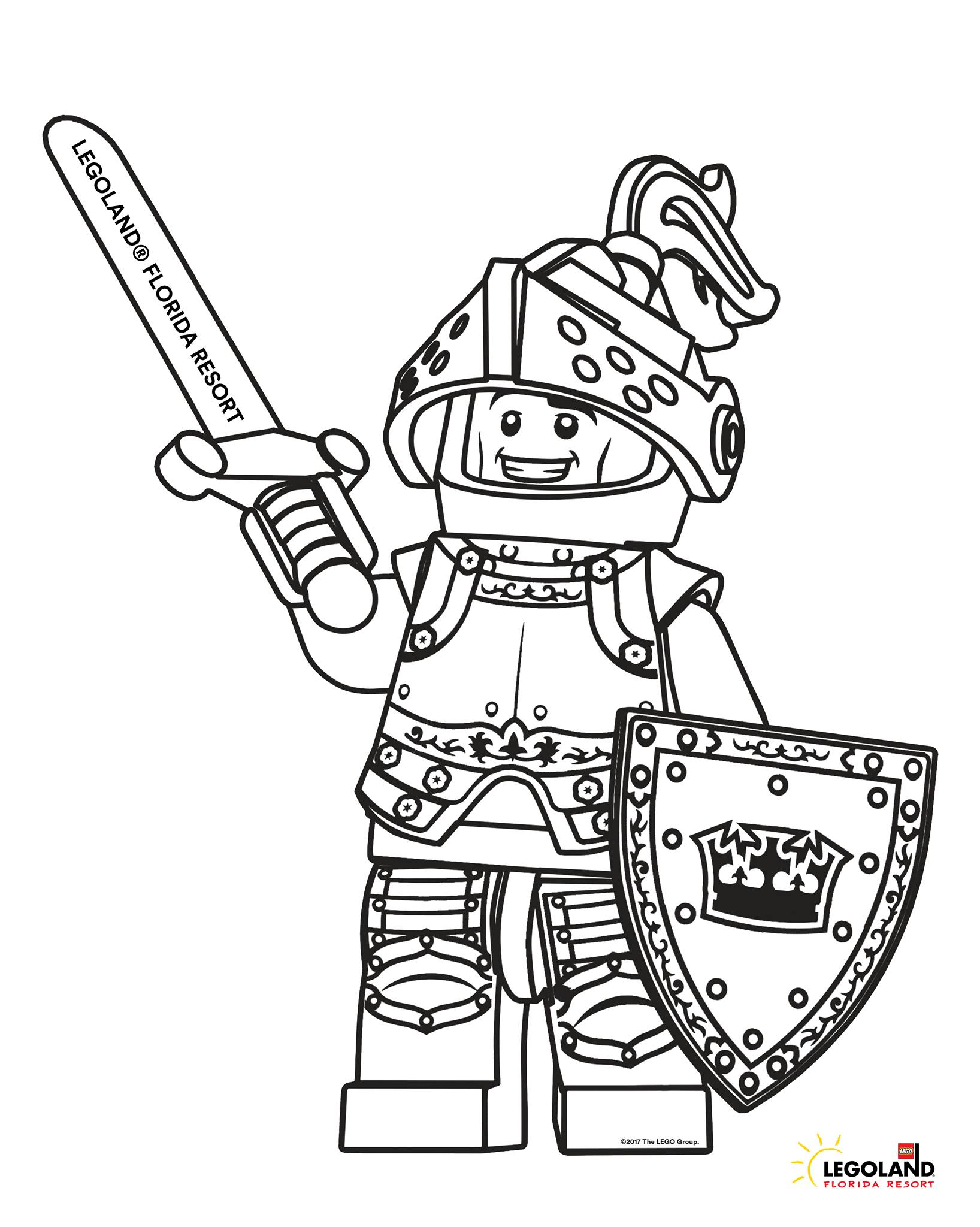 85 Lego Coloring Page Ideas: Building Block Fun 14