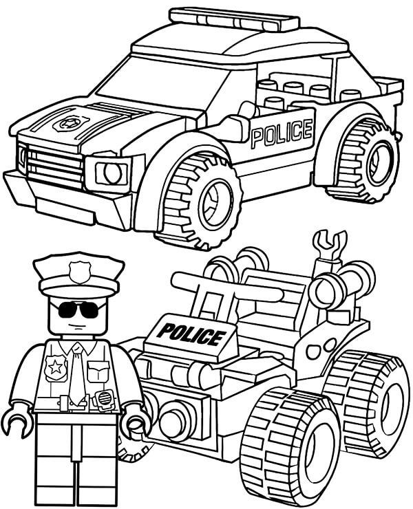 85 Lego Coloring Page Ideas: Building Block Fun 20