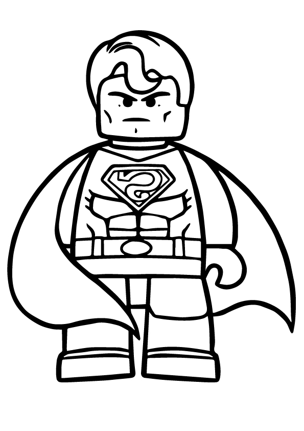 85 Lego Coloring Page Ideas: Building Block Fun 21