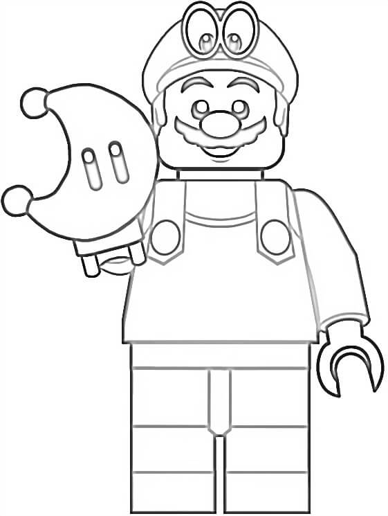 85 Lego Coloring Page Ideas: Building Block Fun 24