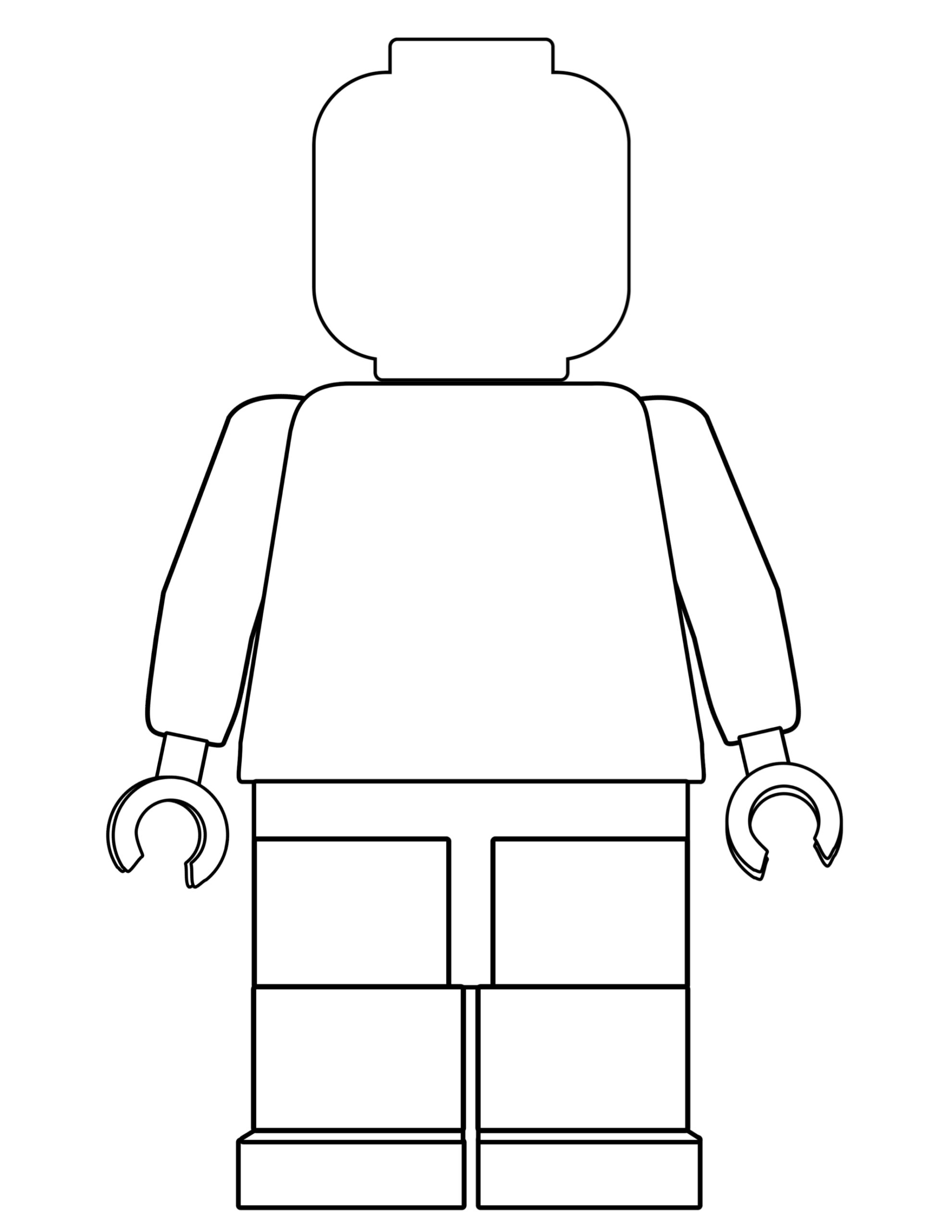 85 Lego Coloring Page Ideas: Building Block Fun 25