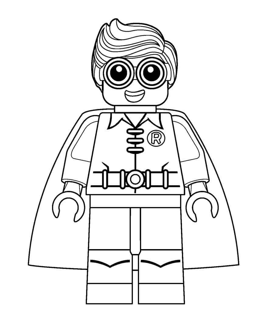 85 Lego Coloring Page Ideas: Building Block Fun 33