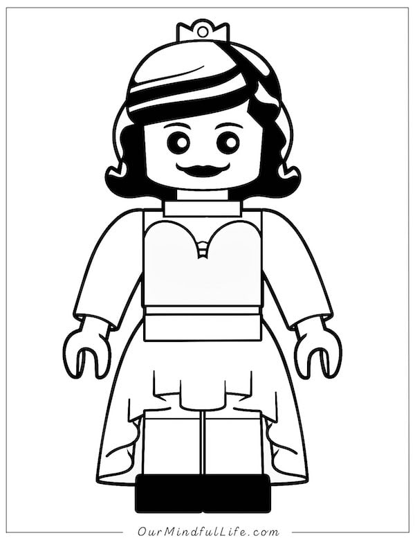 85 Lego Coloring Page Ideas: Building Block Fun 45