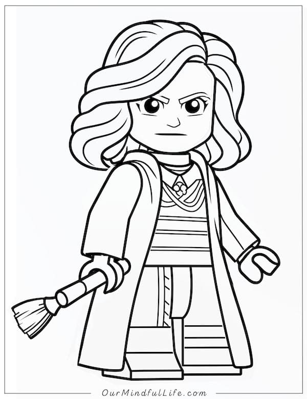 85 Lego Coloring Page Ideas: Building Block Fun 58