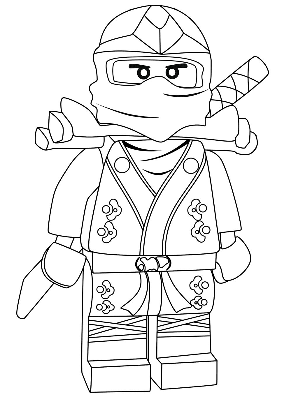 85 Lego Coloring Page Ideas: Building Block Fun 6