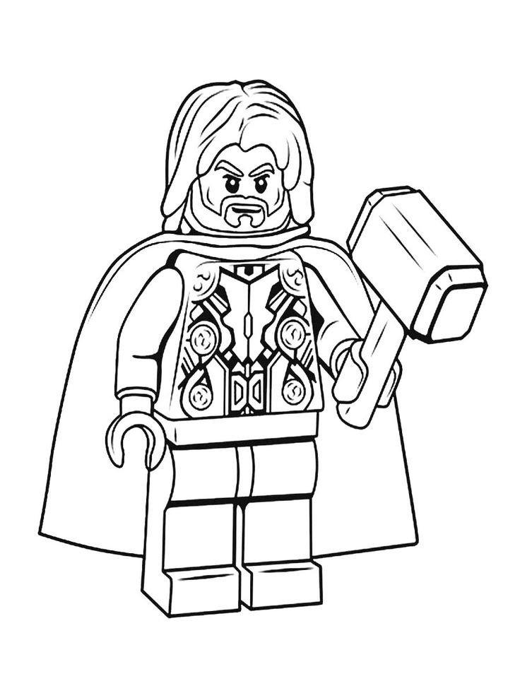 85 Lego Coloring Page Ideas: Building Block Fun 61