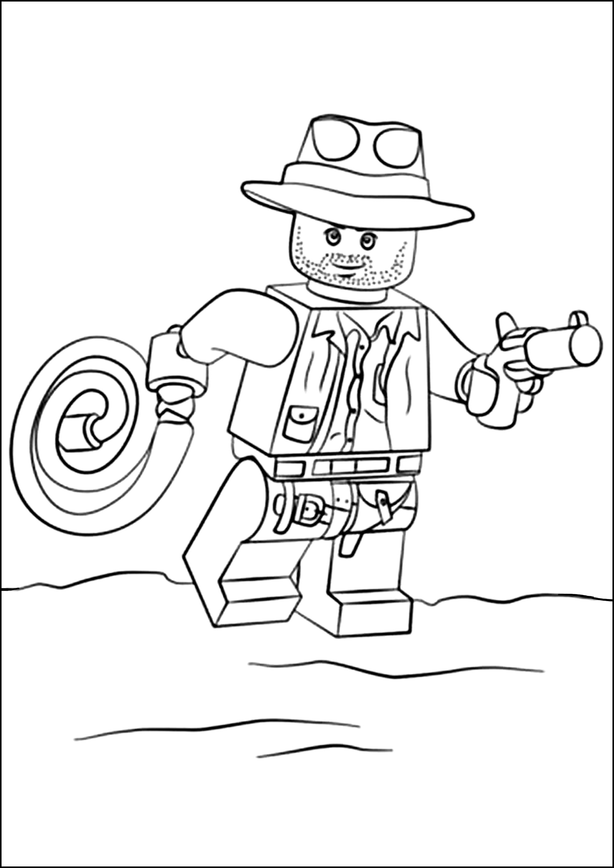 85 Lego Coloring Page Ideas: Building Block Fun 65