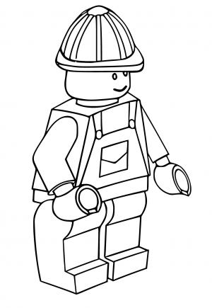 85 Lego Coloring Page Ideas: Building Block Fun 66