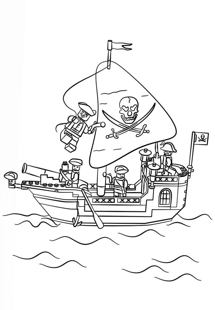 85 Lego Coloring Page Ideas: Building Block Fun 67