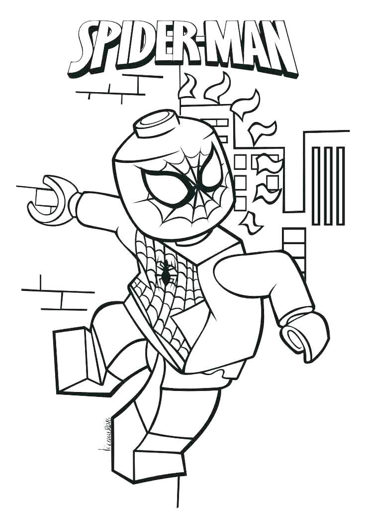 85 Lego Coloring Page Ideas: Building Block Fun 69