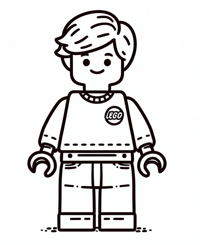 85 Lego Coloring Page Ideas: Building Block Fun 75