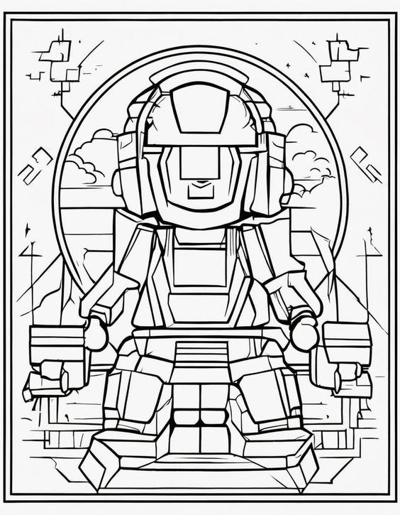 85 Lego Coloring Page Ideas: Building Block Fun 79