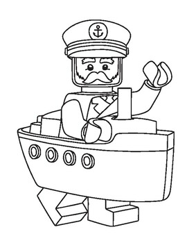 85 Lego Coloring Page Ideas: Building Block Fun 83