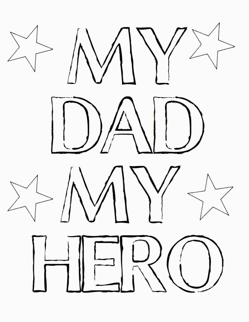 99 Fathers Day Coloring Pages Printable 46