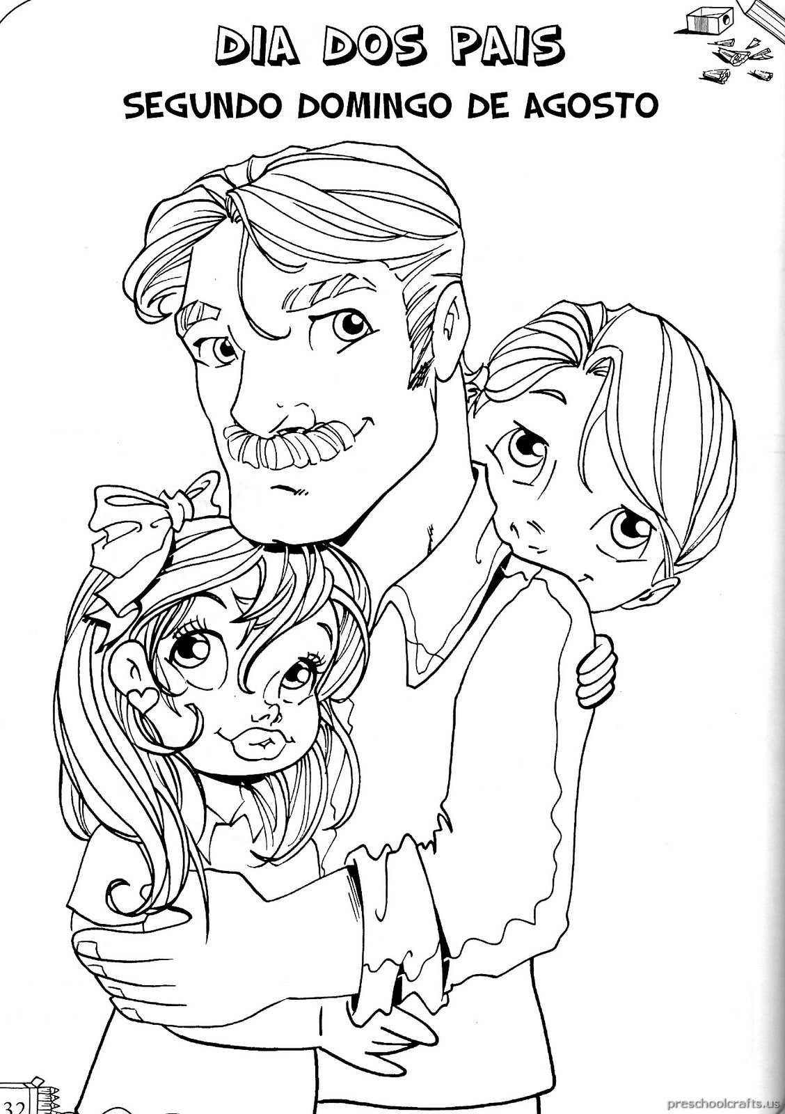 99 Fathers Day Coloring Pages Printable 58