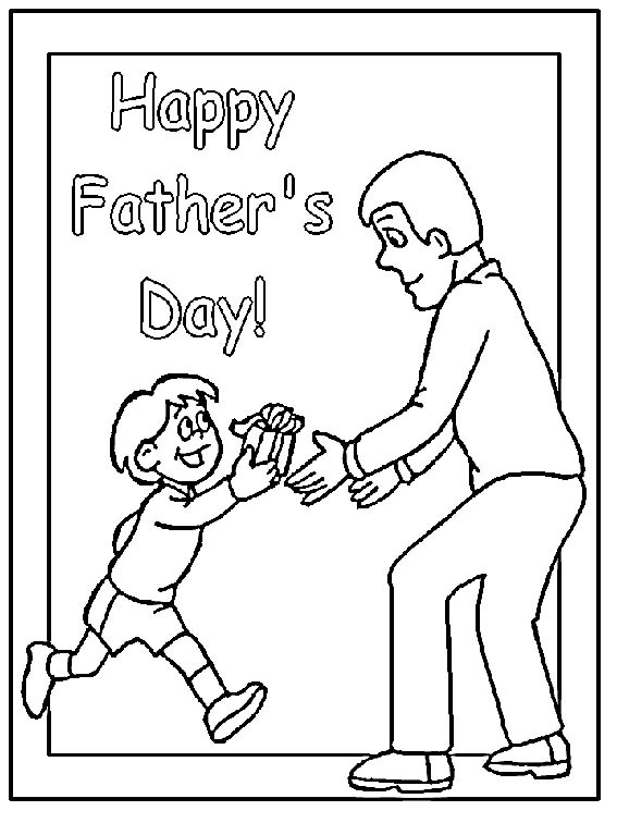 99 Fathers Day Coloring Pages Printable 77