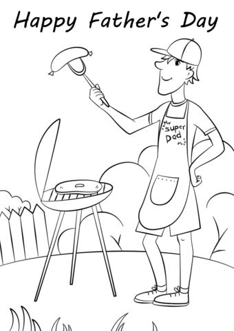 99 Fathers Day Coloring Pages Printable 81