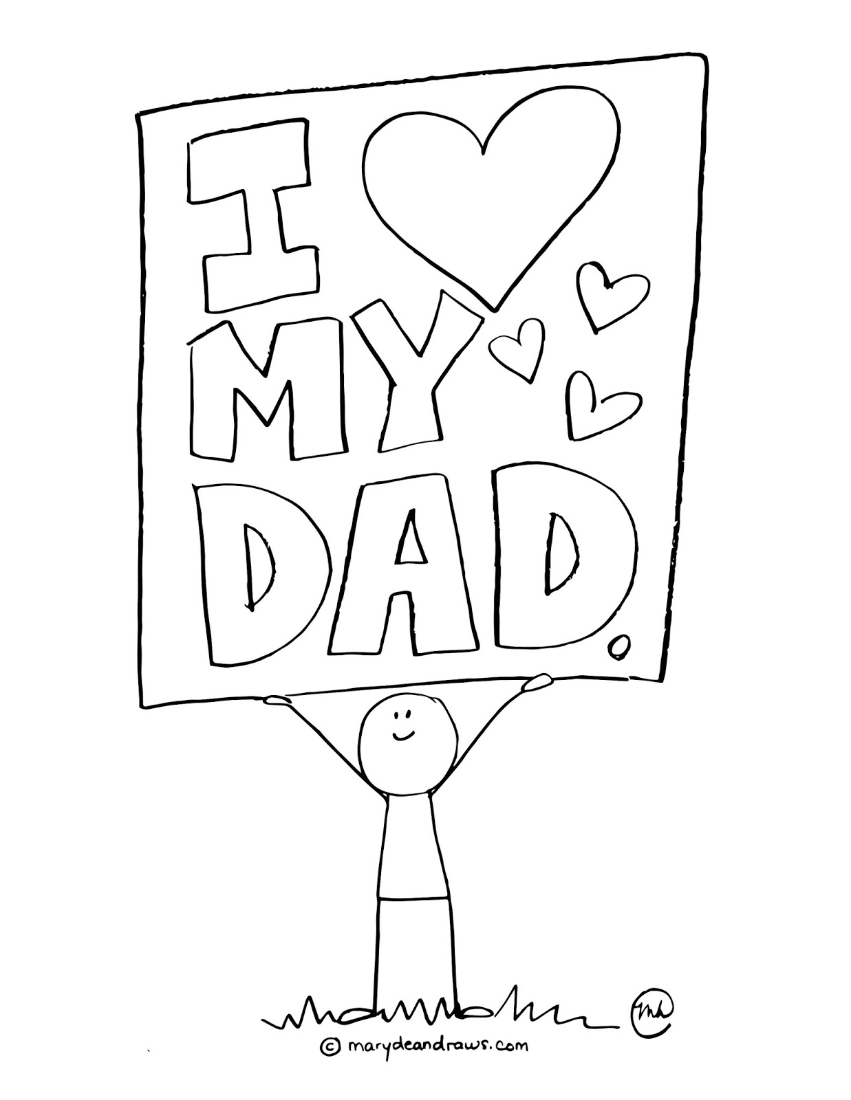 fathers day coloring pages printable jpg