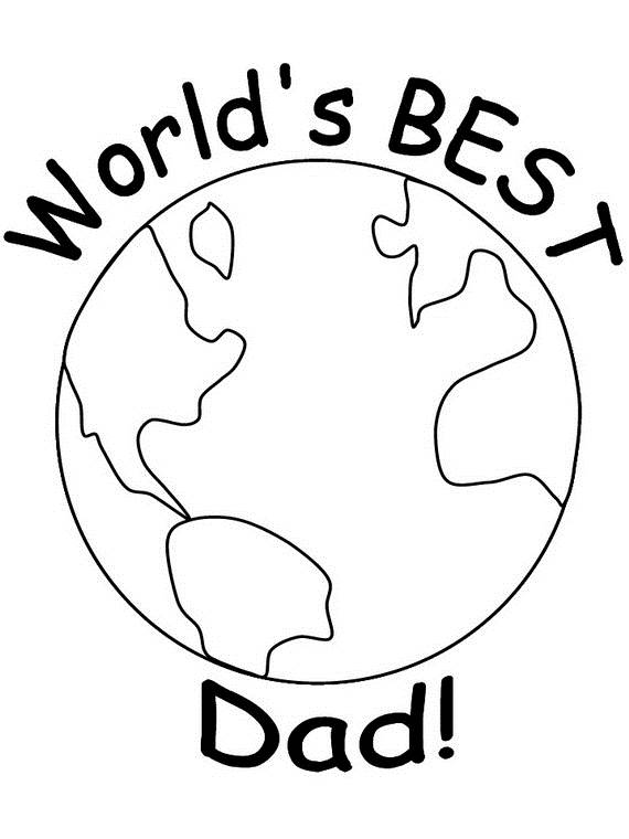 99 Fathers Day Coloring Pages Printable 89