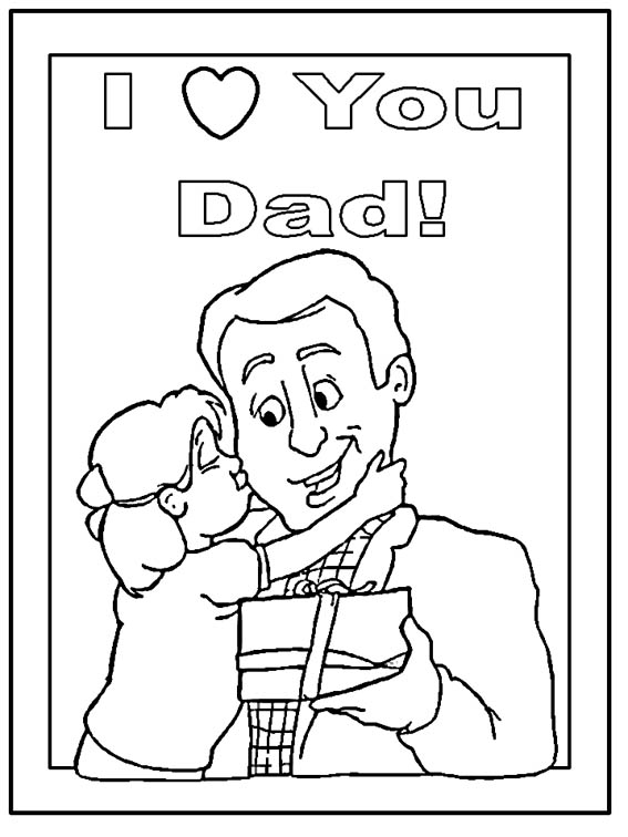 99 Fathers Day Coloring Pages Printable 9