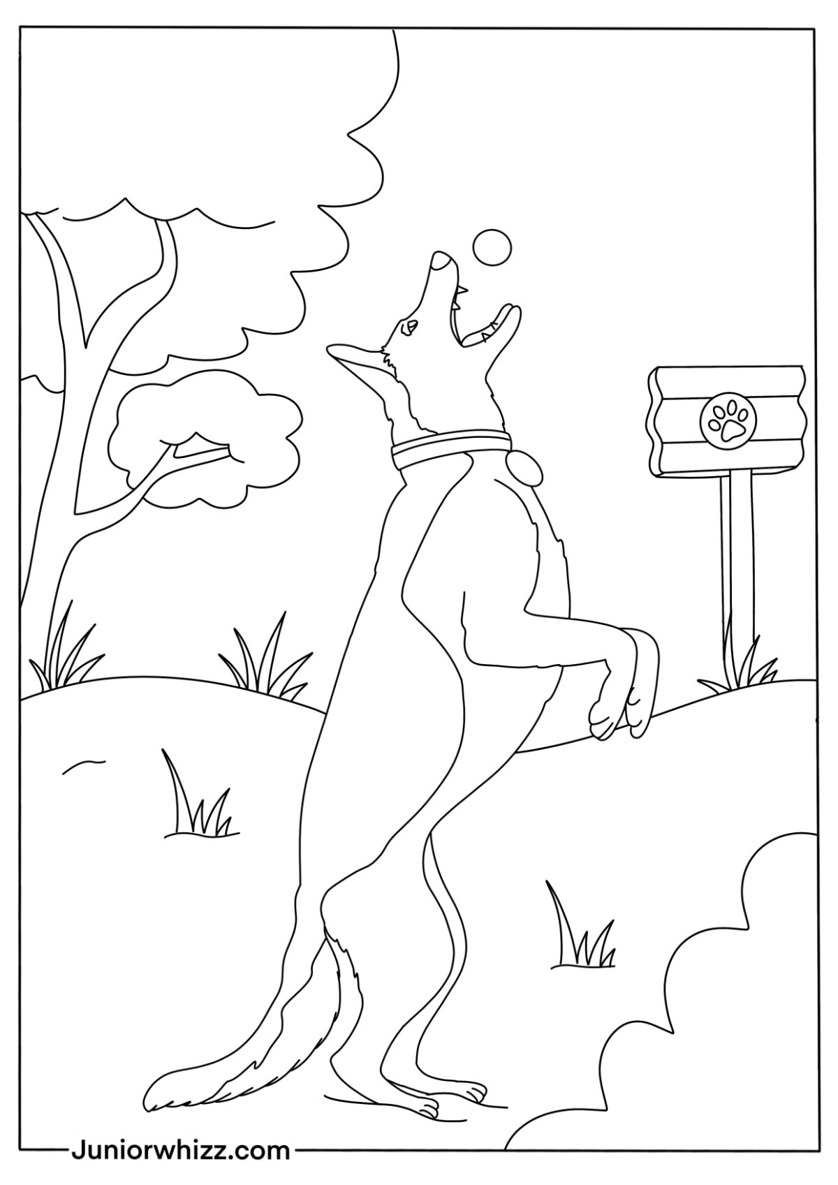 100 German Shepherd Coloring Pages Printable 30