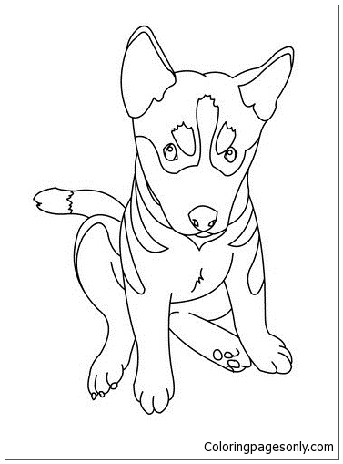 100 German Shepherd Coloring Pages Printable 45