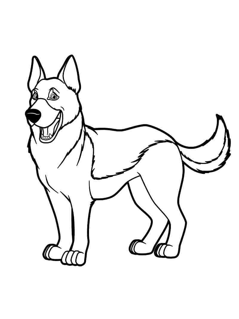 100 German Shepherd Coloring Pages Printable 68