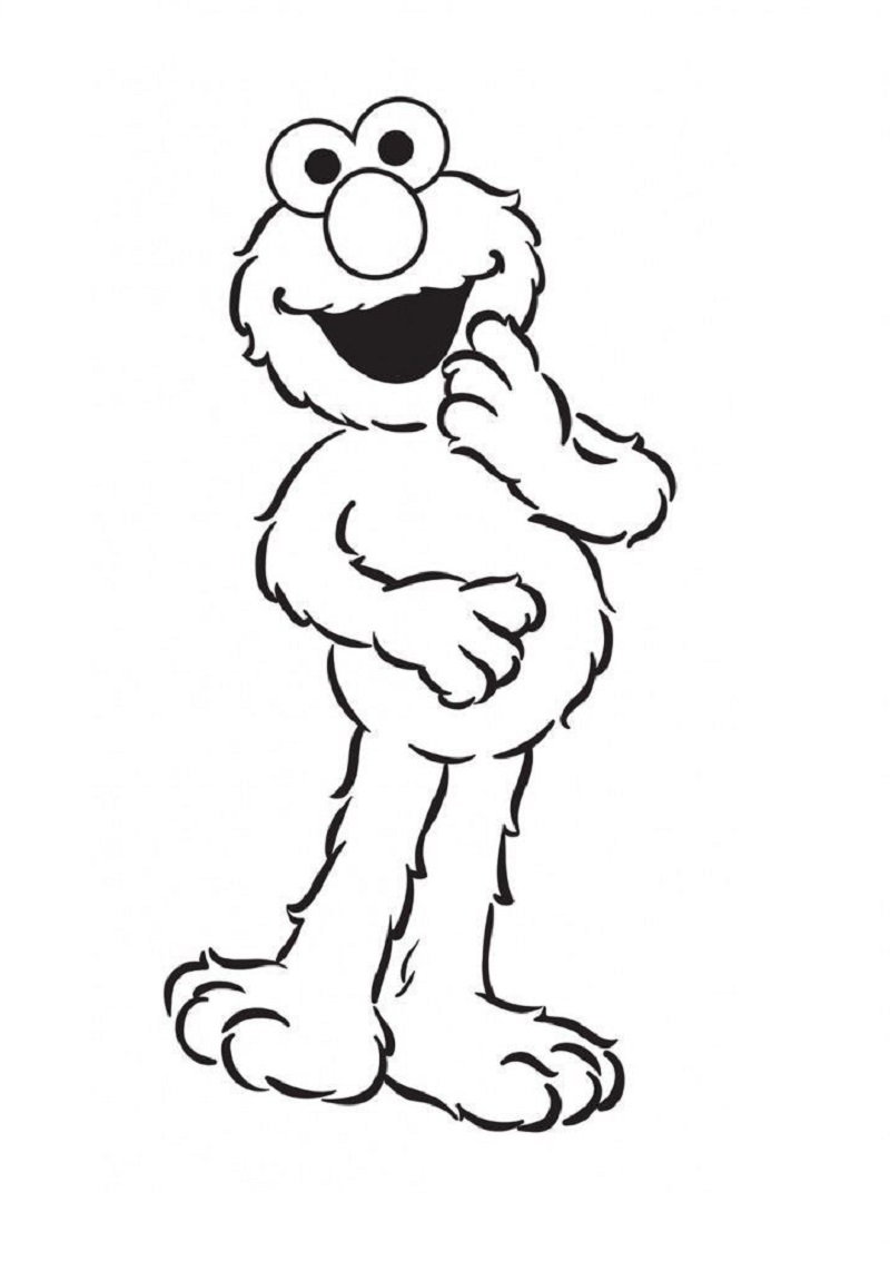 free elmo coloring pages for kids printable jpg