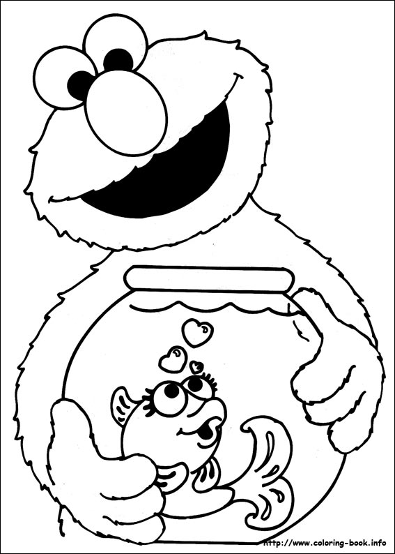 101 Free Elmo Coloring Pages for Kids Printable 12