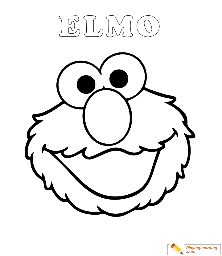 101 Free Elmo Coloring Pages for Kids Printable 15