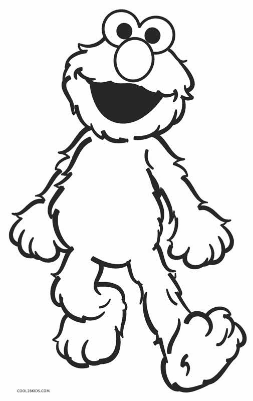 101 Free Elmo Coloring Pages for Kids Printable 2