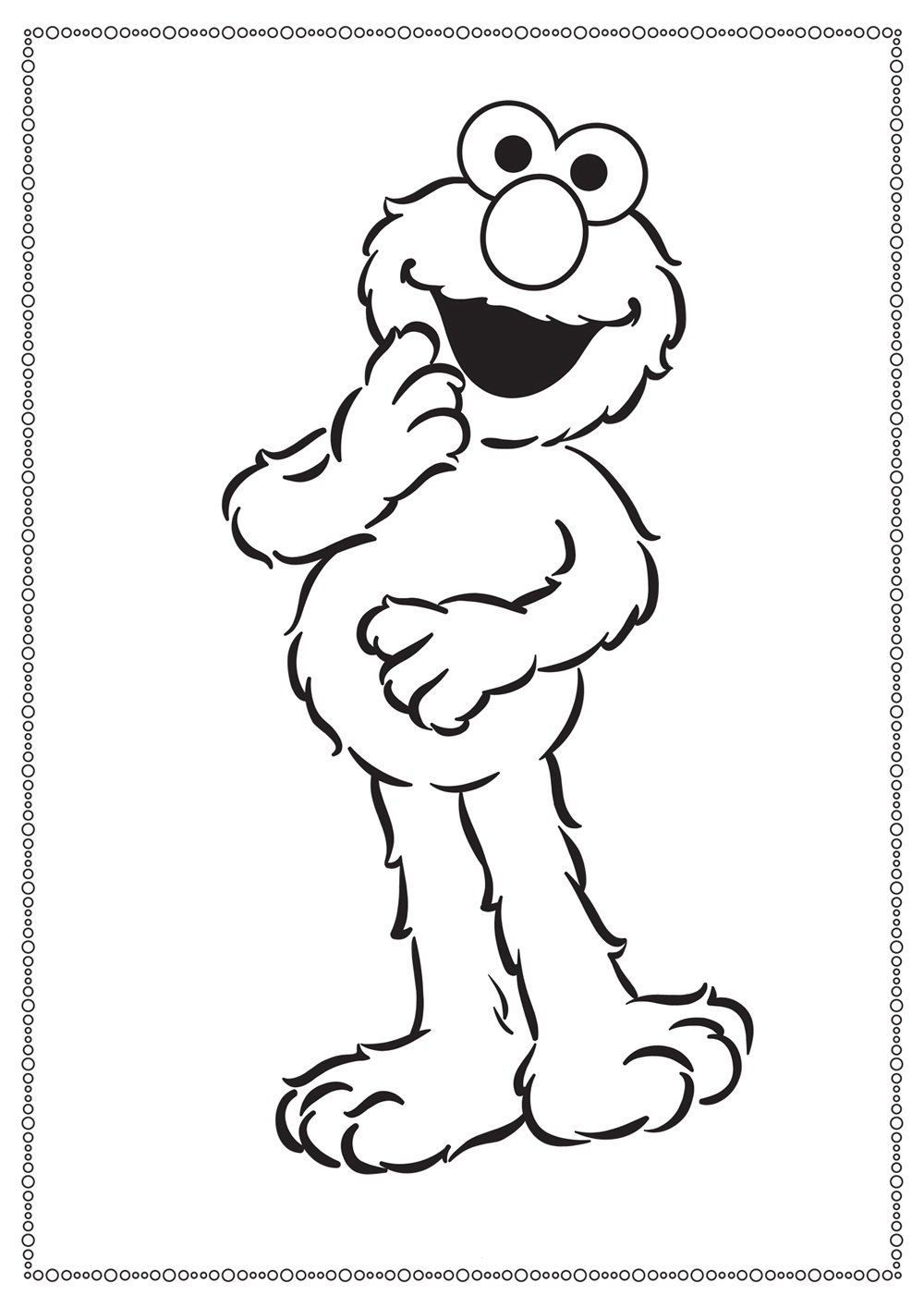 101 Free Elmo Coloring Pages for Kids Printable 20