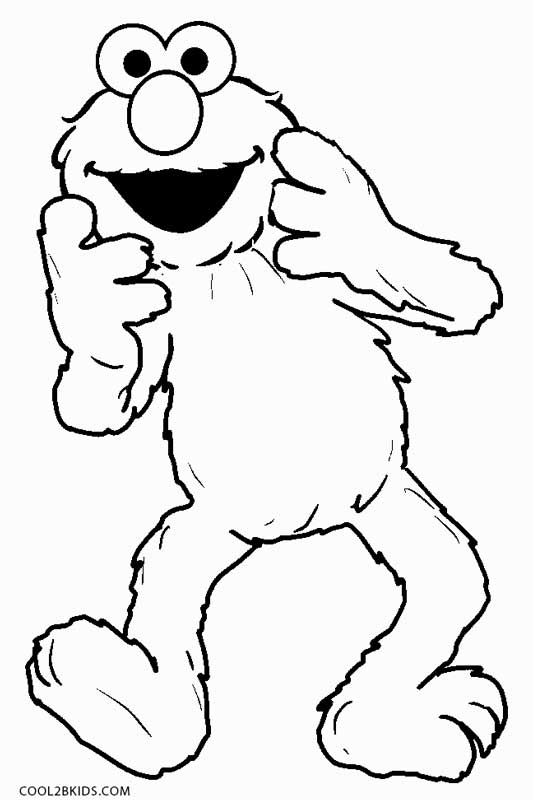 101 Free Elmo Coloring Pages for Kids Printable 25