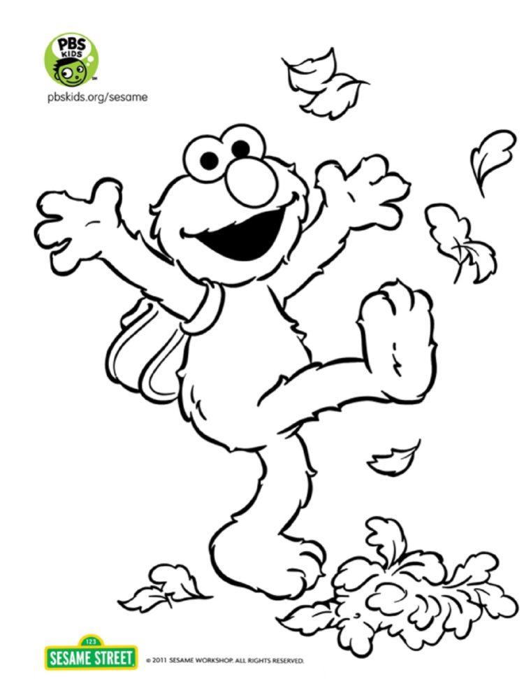 101 Free Elmo Coloring Pages for Kids Printable 33