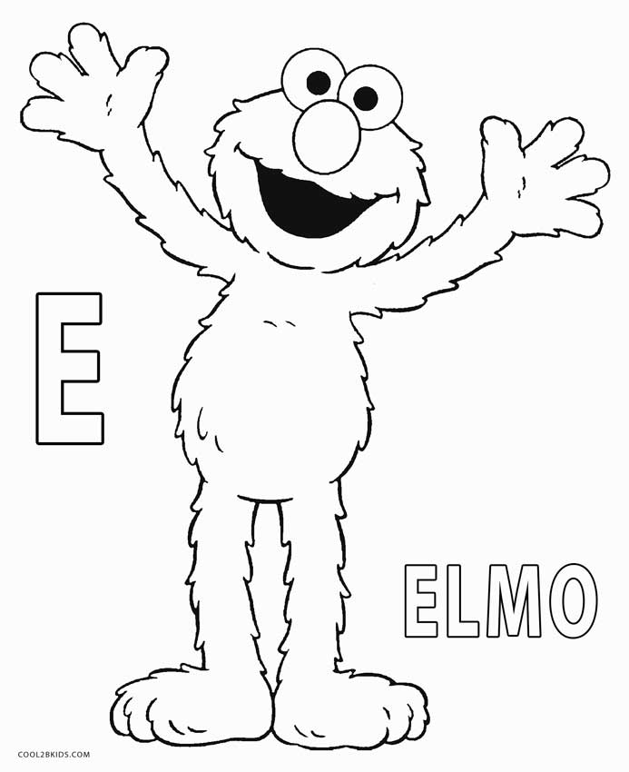 101 Free Elmo Coloring Pages for Kids Printable 35